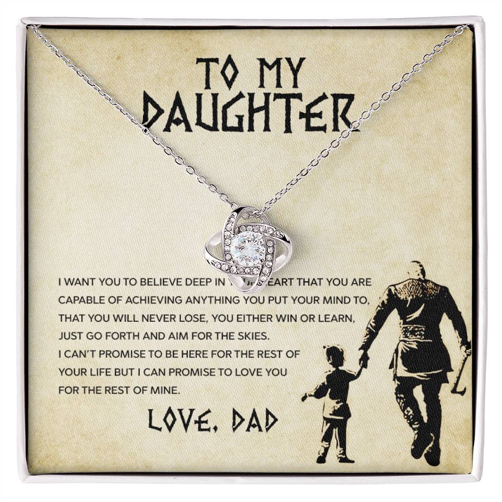 To My Daughter, You Will Never Lose