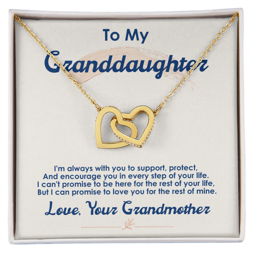 To My Granddaughter, I Love You For The Rest Of My Life