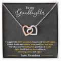 To My Granddaughter, You'll Feel My Love Within This