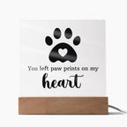 Keepsake Acrylic Bundle - You Left Pawprints In My Heart